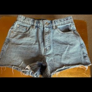 Topshop cut off shorts